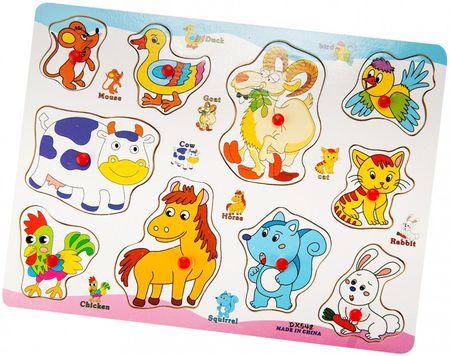 Bączek Puzzle Drewniane Mix Dx PDMIX2612 - zdjęcie 2