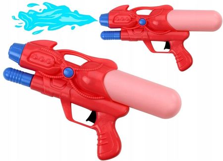 Lean Toys Mały Pistolet Na Wodę Z Pompką 180Ml Różowy