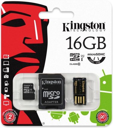 Kingston microSDHC 16GB Class 10 (MBLY10G2/16GB)