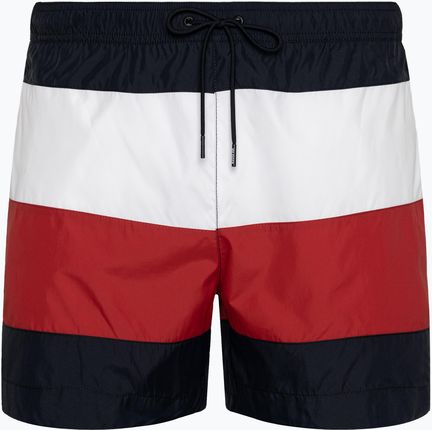 Tommy Hilfiger Szorty Kąpielowe Męske Medium Drawstring Bold Flag Desert Sky