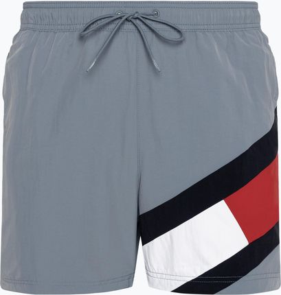 Tommy Hilfiger Szorty Kąpielowe Męskie Sf Medium Drawstring Blue Coral