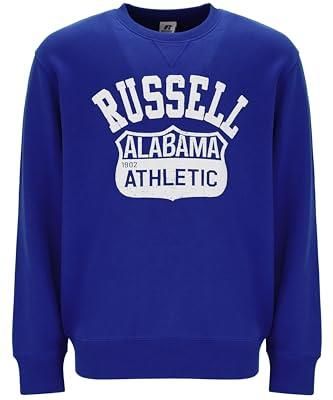 Russell Athletic Bluza z kapturem Męska State Niebieski