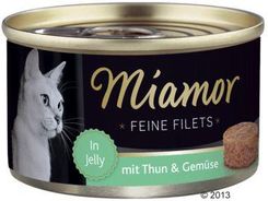 Miamor Feine Filets Tuńczyk Z Serem 6x100G
