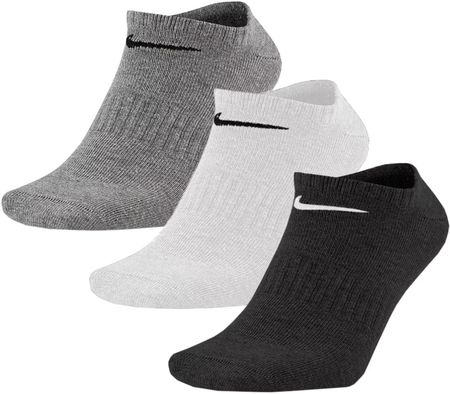 Nike Everyday Lightweight 3-Pack Socks SX7678-964 : Kolor - Białe, Rozmiar - 34-38