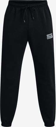 Męskie spodnie dresowe Under Armour  Summit Knit Joggers-BLK XXL