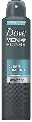 Dove Clean Comfort dezodorant 250 ml