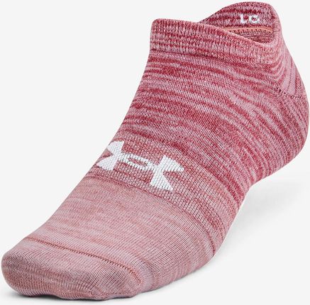 Skarpetki Under Armour  Essential No Show 3pk-PNK  M