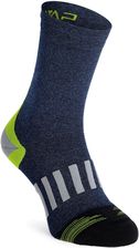Skarpety turystyczne CMP Trekking Sock Low Microlon - b.blue/acido