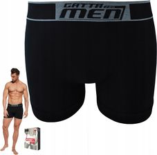 Klasyczne Bawełniane Majtki Bokserki Męskie Boxer Cotton Gatta Czarne XL