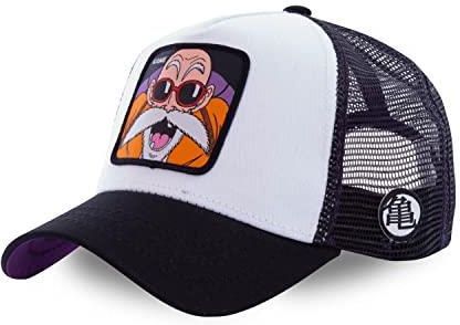 Capslab Trucker Cap Kame biały czarny