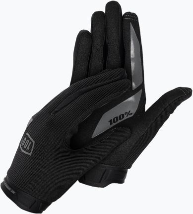 Rękawiczki Rowerowe Damskie 100% Ridecamp W Black/Charcoal