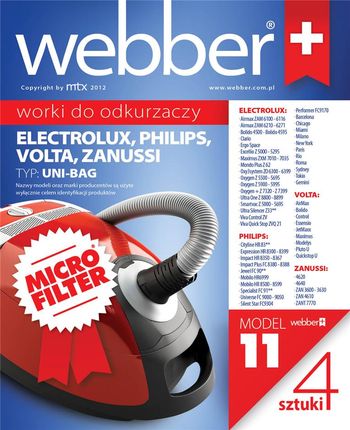 WEBBER 02WMUNI-BAG