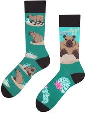Don't worry be Capy! Todo Socks Kolorowe Skarpetki z  Kapibarą, Capybara