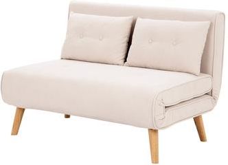 Sofa Rozkładana 2-Osobowa Zonar Beżowa (2,8860031204E+16)