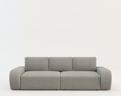 Comfort Line Sofa Rozkładana 4-Osobowa Cappa Jasnoszara (1,1642341224E+16)