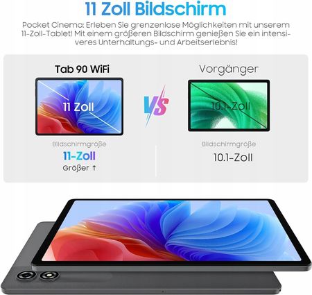 Tablet Tablet Blackview Tab90 WiFi Android 14, 11 Zoll,12GB