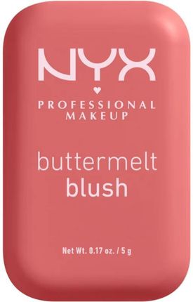 NYX Professional Makeup Buttermelt Blush pudrowy róż odcień 09 Feeling Butta 5g