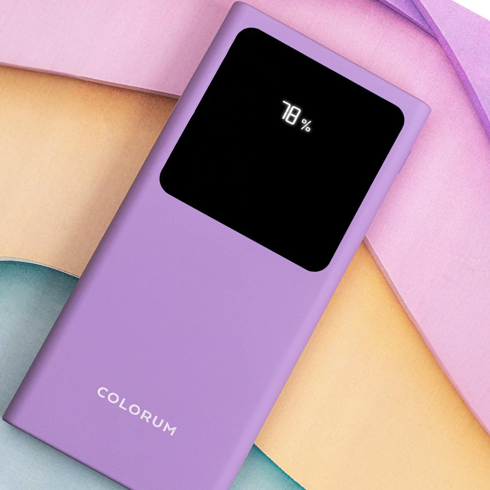 Colorum Color Powerbank Colorum Power Bank 10 000 Mah Cpb10-09 Xlavenda - Opinie i ...