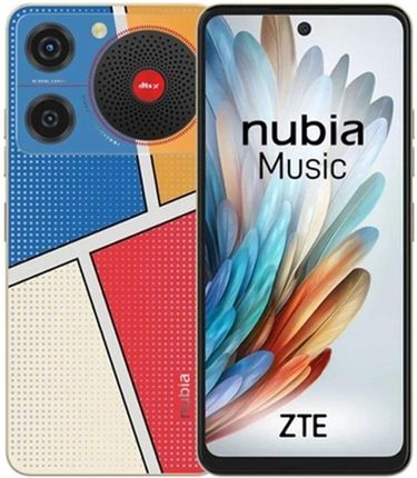 Nubia Music 4/128GB Czerwono-niebieski