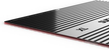 Podkładka Pulsar Superglide Glass Red XL - 490x420mm