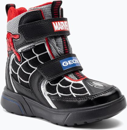 Buty juniorskie Geox Sveggen Abx black/red | WYSYŁKA W 24H | 30 DNI NA ZWROT