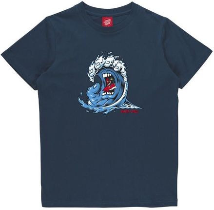 koszulka SANTA CRUZ - Youth Screaming Wave Front T-Shirt Tidal Teal (TIDAL TEAL) rozmiar: 8-10