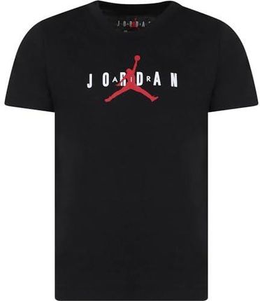 Jordan Nike T-Shirt M/C, czarny, różowy, 85B922 czarny, czerwony 3-4 Anni