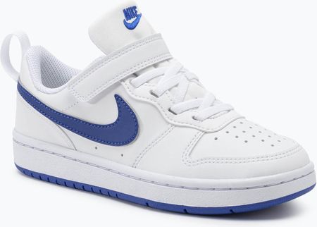 Nike Buty Dziecięce Court Borough Low Recraft White/Hyper Royal