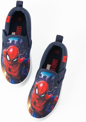 Cool Club, Trampki slip on chłopięce, granatowe, Spider-Man