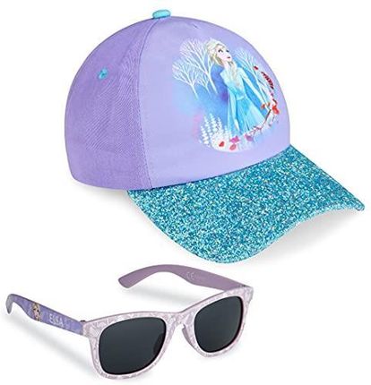 Disney Stitch Czapka z Daszkiem i Okulary Przeciwsłoneczne dla Dzieci dla Dziewcząt 100% Ochrona Przed Promieniowaniem UV Lato Akcesoria Ustaw Jeden r