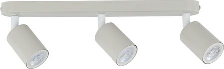 TK Lighting Livia 10240 listwa plafon lampa sufitowa nowoczesny skandynawski loft metalowy reflektory 3x10W GU10 beżowy