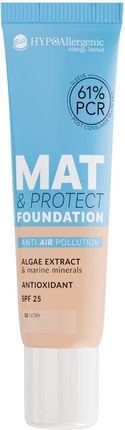 Bell Hypoallergenic Mat&Protect Matujący Podkład Do Twarzy Z Spf25 02 30g