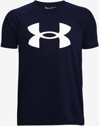 Koszulka chłopięca Under Armour  Tech Big Logo SS-NVY XS