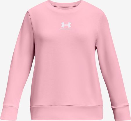 Bluza dziewczęca Under Armour  Rival Terry Crew -PNK L