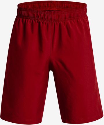 Spodenki chłopięce Under Armour  Woven Graphic Shorts-RED S