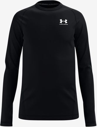 Koszulka chłopięca Under Armour ColdGear LS-BLK S