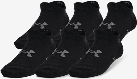 Skarpetki dziecięce Under Armour  Yth Essential No Show 6pk-BLK  XS