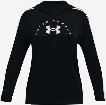 Bluza dziewczęca Under Armour  Tech Graphic LS Hoodie-BLK S