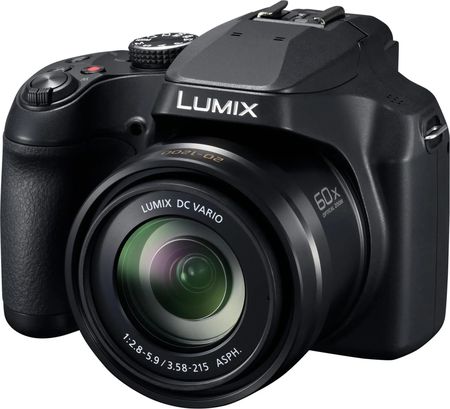 Panasonic DC-FZ82D LUMIX aparat hybrydowy nowej klasy (teleobiektyw 20-1200 mm, przybliżenie optyczne 60x, matryca MOS 18,1MP, wideo 4K, zdjęcia 4K)