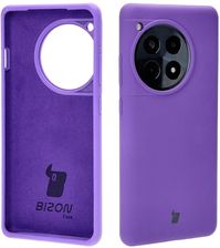 Bizon Silikonowe Etui Soft Case Do Oneplus 12R Fioletowe