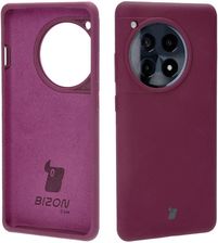 Bizon Silikonowe Etui Soft Case Do Oneplus 12R Ciemnofioletowe