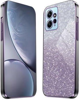HAOYE Cover Per Xiaomi Redmi Note 12 4G – Custodia In TPU Morbida, Ultra Sottile, Antigraffio, Colore Blu, Protezione Antiurto - 3