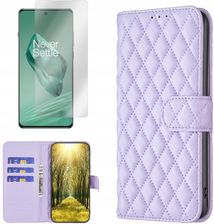 Gsm Hurt Etui Do Oneplus 12R 5G Ace 3 5G Smart Soft Fioletowe Pokrowiec Case I Szkło