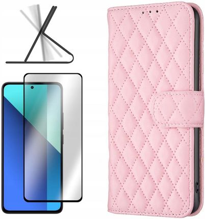 Gsm Hurt Etui Case Do Xiaomi Redmi Note 13 Pro 5G Poco X6 5G Smart Soft Różo I Szkło