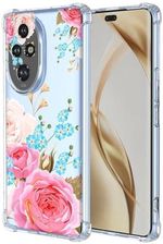 SEAHAI Case For Honor 200 Lite 5G, Ultra Thin Soft Silicone Clear Back TPU Bumper Shockproof Cover Fashion Flowers Graphic Colorful Skin Slim Case, Vines - View #9
