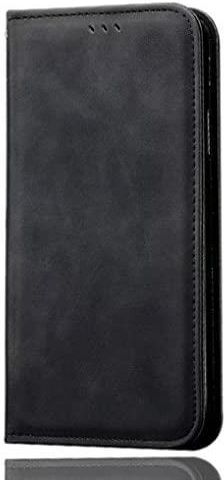Cover Portafoglio SEAHAI In Pelle Per Blackview A85 – Antiurto, Con Slot Carte E Cavalletto, Chiusura Magnetica, Nero