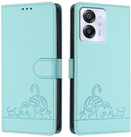 MOJIA Cover per Blackview Color 8, PU Custodia Antiurto