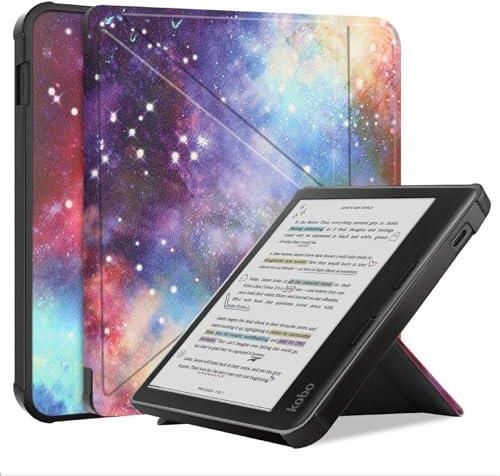 Custodia Con Auto Sveglia/Sonno Per Kobo Libra 2 (7 Pollici) - Sottile, Leggera E Protettiva