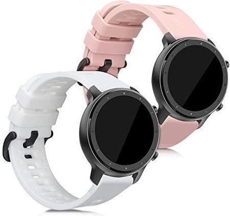 Kwmobile Pasek Kompatybilny Z Huami Amazfit Gtr 47 Mm 2 2E Gtr3 3 Pro Zestaw X Silikonowy Zamiennik Paska Do Fitness Tracker