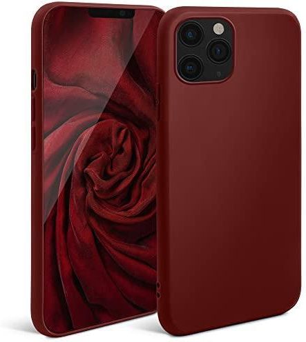 Moozy Minimalist Series Funda Silicona para iPhone 13 Mini, Verde Oscuro con Acabado Mate, Cover Carcasa de TPU Suave y Fina Cubierta del Teléfono Móvil